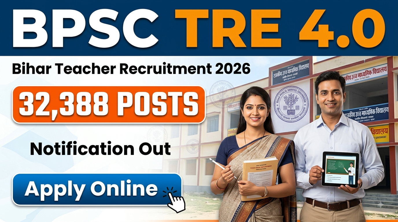 BPSC School Teacher TRE 4.0 Recruitment 2026