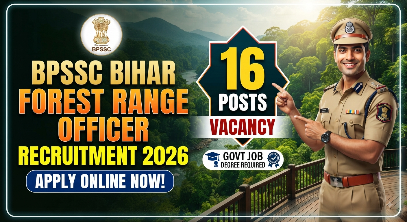 BPSSC Bihar Forest Range Officer Recruitment 2026