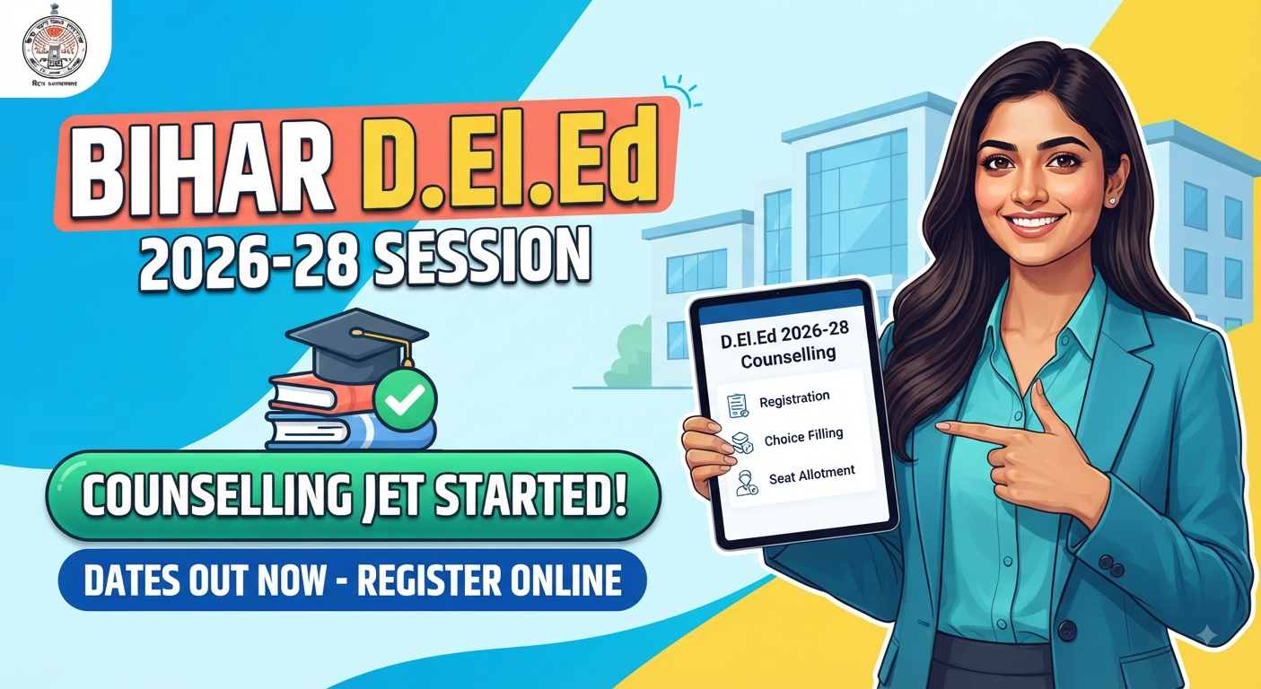 Bihar DElEd Counselling 2026