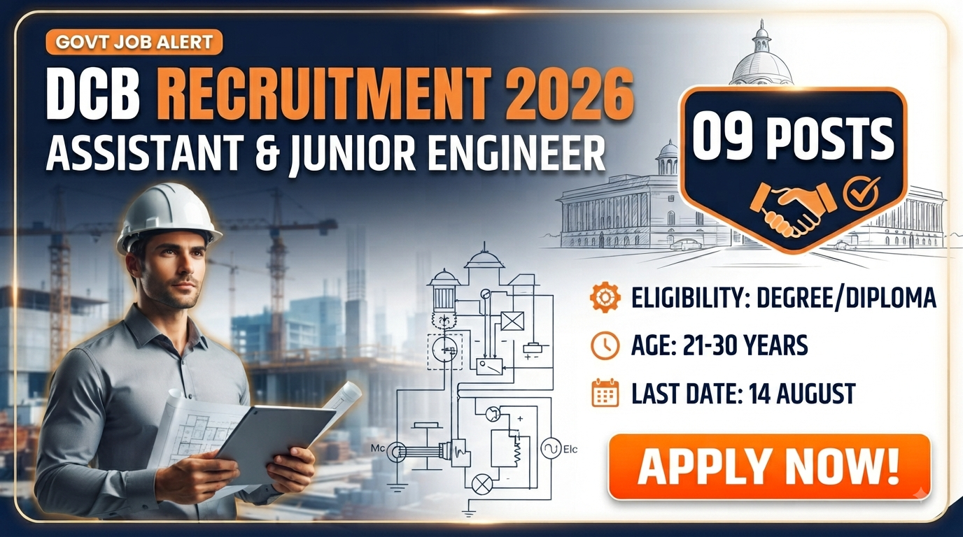 Delhi Cantonment Board DCB AE and JE Recruitment 2026