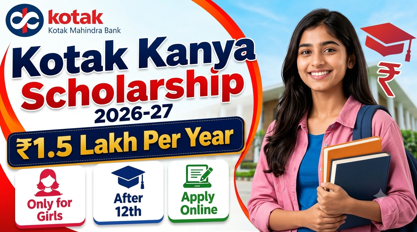 Kotak Kanya Scholarship 2026-27