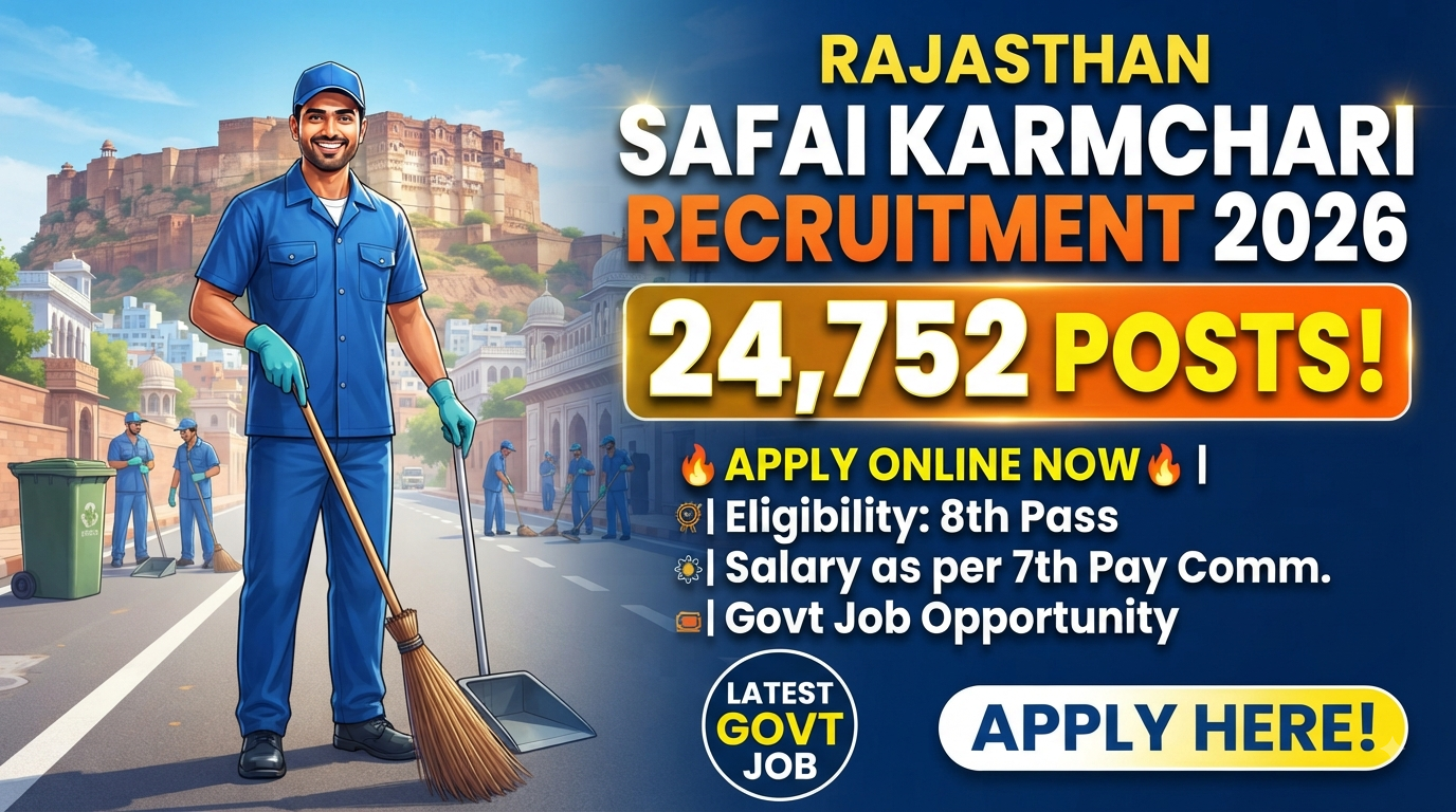 Rajasthan Safai Karmchari Recruitment 2026